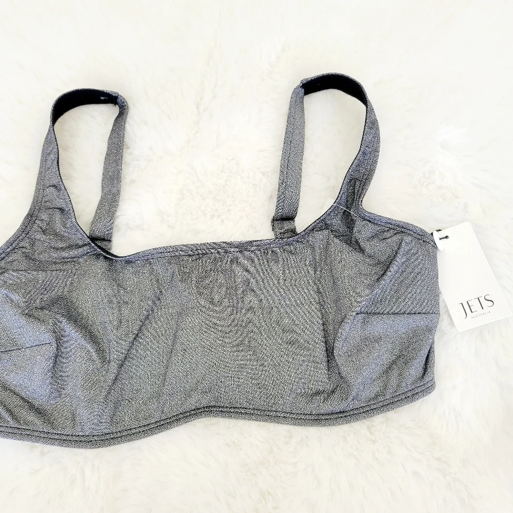 🦈JETS AUSTRALIA E-F TANK BIKINI TOP SIZE 10